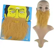 Simulation Beard Props 6pcs Brown Costume Beard Accessory Party Props for Ages
