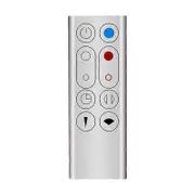 Replacement Remote Control Suitable for AM09 HP00 HP01 Air Purifier Leafless Fan Remote Control Silver