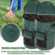Premium Organic Compost Bags - Moisture Proof Eco-Friendly Kitchen Waste Storage