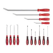 NEW Durable Pry Bar and Hook and Pick Mechanic Tool Set 14-PCS Jobsite Projects