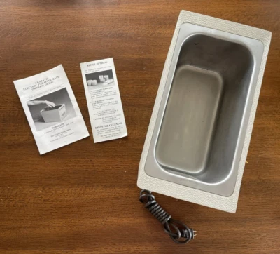 Vintage Electric Parabath Soothing Paraffin Heat Therapy *Missing Lid*