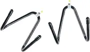 NOLITOY 2 Sets Skateboard Hanger Guitar Wall Stand Guitar Mount Wall Skateboard Hooks Guitar Display Hanger DIY Guitar Wall Hanger Guitar Hangers Storage Rack Abs Four Wheels