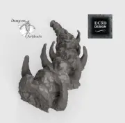 Leviathan Backbone Remains - Depths of the Savage Atoll 15mm 28mm 32mm 42mm Warg