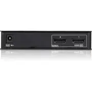 ATEN 2-Port 4K DisplayPort Splitter-TAA Compliant - 4096 x 2160 - DisplayPort -