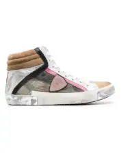 Philippe Model Paris High Top Sneakers Multicolor - Army -Size 40