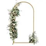 Arch Outdoor Metal 6.6ft Wedding Backdrop Stand Ballon Frame Decoration Support