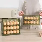 Kitchen Storage Refrigerator Side Door Storage Box Egg Storage Egg Tray Egg Box