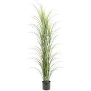 Lush Green Artificial Long Grass – 180cm, UV Protected