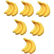 Bananas - Shelly's Buttons - Fruit & Food Flat Back Embellishments - Craft Scrap