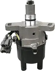 Distributor Assy Ignition 19020-11430 4EFE 5EFE 2+4 Compatible with Toyota Caldina Sprinter Starlet Tercel Corsa