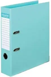 ColourHide PE Lever A4 Arch Binder, Aqua 6802032J
