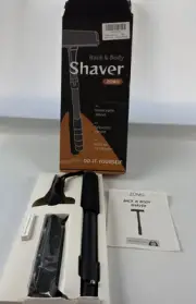 Zomu Back Body Shaver Telescopic Handle Replaceable Blades Practical Gag Gift