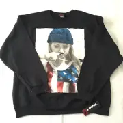 Tony Hawk Sweater Adult Extra Large Black Graphic Long Sleeves Pullover
