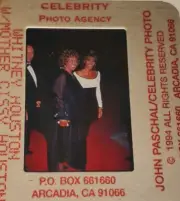 Whitney Houston Cissy 35mm Photo Transparency Press Slide #1