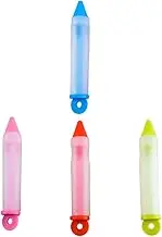 4 Pieces Silicone Writing Pen Handmade Cake Desserts Cream Decorating Pens Pastry Bread DIY Baking Tool Home Professional Bakery