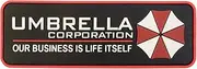 [2AFTER1] Umbrella Corporation Resident Evil Cosplay PVC Rubber 3D Hook-and-Loop Patch