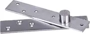 Glass Door Hinge Door clamp Door Hardware 360 Degree Stainless Steel Pivot Hinge Rotating Up Down Closet Conceal Furniture Core Shift (Color : 100mm) (Color : 75mm) (Color : 75mm) (Color : 150mm)