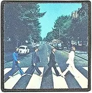 The Beatles Patch Abbey Road Album Cover Official embroidered Iron on Accessory Size