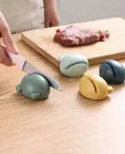 New Frog Knife Sharpener STONE Cute Unique Gift Kawaii Green Kitchen Tool