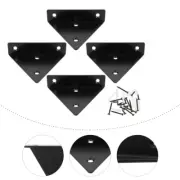 4Pcs Shelves Support Brackets Floating Shelf Support Wall Shelf Support Fastener