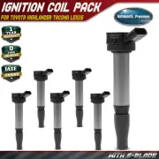 6x Ignition Coil for Toyota Highlander Tacoma Lexus RX450hL IS300 LC500h RC300 (for: Toyota)