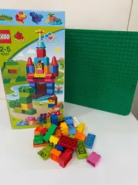 在飛比找Yahoo!奇摩拍賣優惠-Lego 得寶 巨塔 8成新，加底板