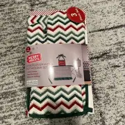 Set of 3 Merry Moments Christmas: Apron, Potholder, Oven Mitt OEKO TEX Cook set