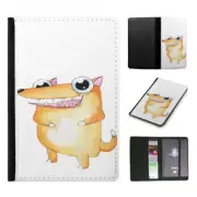 PASSPORT ITINERARY ORGANIZER|CUTE FUNNY DOG DINGO