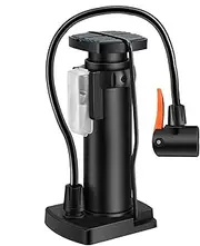 Mountain Bike Tire Pressure Gauge - High Pressure Bike Pump 140PSI Air Pump | Hand Inflating Tools Air Pump for Bicycles, Electric Vehicles