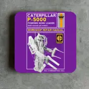 Alien Inspired Powerloader Manual Drinks Coaster Sulaco Weyland Yutani USCM