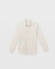 [New] Club Monaco Mens Knit utility shirt (SZ: M / Silver dove)
