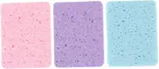 NOLITOY 3pcs Cleaning Sponges: Painting Brush Cleaning Mat Scrubber Ultra Absorbent Rectangle Sponges Pad for Paint Brush Watercolor Tool Artists Outdoor Painting