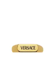 Versace Logo Engraved Ring 11,13,25,15,17,19,9,21 bright gold