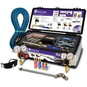 WELDCLASS PLATINUM Oxy/Acetylene Kit w/ Flashback Arrestors 4-OXACK
