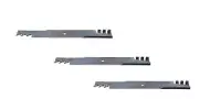 3PK. BADBOY 72' HD COMMERCIAL MULCHING BLADE .240 thick (15001)