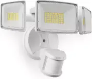 75W LED Motion Sensor Outdoor Lights, Dusk to Dawn Flood Lights Outdoor Motion S