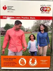 American Red Cross Adult & Child CPR Anytime Mini Annie Manikin, DVD, Skills Ca