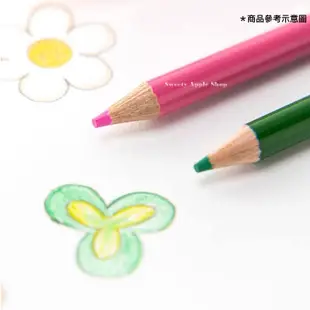 角落生物【 SAS日本限定 】【 日本製 】三葉草快樂學校版 12色 色鉛筆盒組