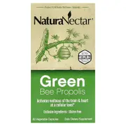 NaturaNectar, Green Bee Propolis, 60 Vegetable Capsules