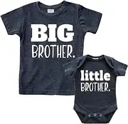 [Unordinary Toddler] Big Brother Little Brother Shirts Matching Outfits Sibling Gifts Baby Set