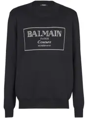 [Balmain] Balmain-Maglione Couture Label-Uomo S