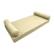 *COVER ONLY*-Style 5 Daybed Mattress Bolster Pillow Covers Knife Edge Crib-AD103
