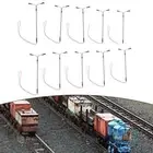 10 Pack LED Street Lights Ideal for Sand Table Models and Garden Decor
