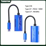 TOL USB-C 轉 TYPE-C 適配器兼容移動顯示器 AR 眼鏡筆記本電腦手機平板電腦,即插即用,4K