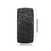 1:10 Tires Assembly Replacement Spare Parts Fits For REMO RC Car Truck LJ
