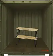CARGO Master Shelf Table, Beige