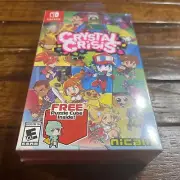 Crystal Crisis Launch Edition (Nintendo Switch. 2019) Sealed and NEW
