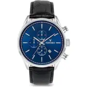 Vero BLU-BLA-S04 Vincero Luxury Mens Chrono S Wrist Watch Blue & Black