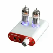 6J5 Class A tube headphone amplifier Decode audio HIFI DIY AMP + power supply