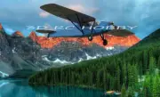 DH Puss Moth 42" WS RC Model Airplane Laser Cut Balsa & Ply Short Kit W/ Plans